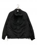 plllllleeeasseプリーズ）の古着「nylon track jacke」｜ブラック