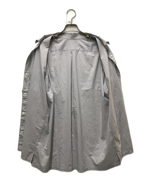 山と道（ヤマトミチ）山と道 (ヤマトミチ) UL Short Sleeve Shirt グレー サイズ:Lの古着・服飾アイテム