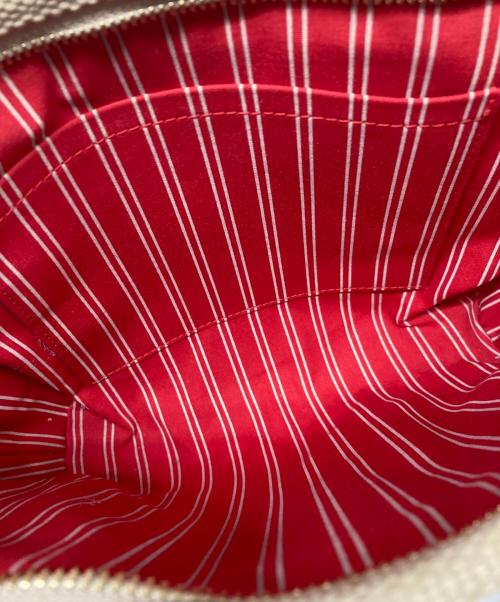 LOUIS VUITTON（ルイ ヴィトン）LOUIS VUITTON (ルイ ヴィトン) トートバッグ ベージュ×レッドの古着・服飾アイテム