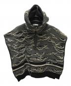 CMMN SWDNコモンスウェーデン）の古着「ARRAN DISDRESSED」｜ブラック×ホワイト