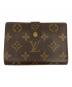LOUIS VUITTON（ルイ ヴィトン）の古着「2つ折り財布」｜ブラウン