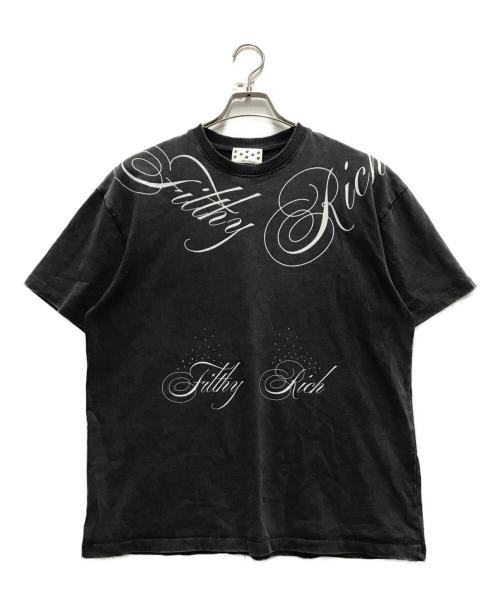 Avavav（アヴァヴァヴ）Avavav (アヴァヴァヴ) FILTHY  TEE ブラック サイズ:Sの古着・服飾アイテム