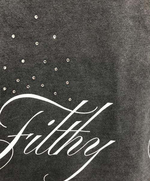 Avavav（アヴァヴァヴ）Avavav (アヴァヴァヴ) FILTHY  TEE ブラック サイズ:Sの古着・服飾アイテム