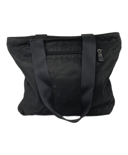 PRADA（プラダ）PRADA (プラダ) ナイロントートバッグ ブラックの古着・服飾アイテム