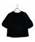 PLEATS PLEASE (プリーツプリーズ) MUSHROOM KNIT Top ブラック サイズ:不明：30000円