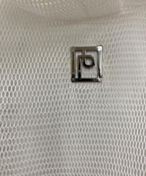 PRANK PROJECT（プランクプロジェクト）PRANK PROJECT (プランクプロジェクト) Double Face Mesh Over Hoodie ホワイト サイズ:FREEの古着・服飾アイテム