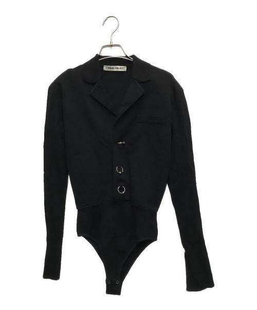 PRANK PROJECT（プランクプロジェクト）PRANK PROJECT (プランクプロジェクト) Jacket Romper Knit ブラック サイズ:FREEの古着・服飾アイテム