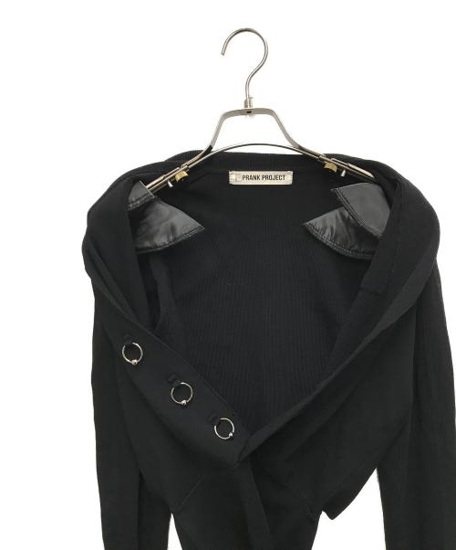 PRANK PROJECT（プランクプロジェクト）PRANK PROJECT (プランクプロジェクト) Jacket Romper Knit ブラック サイズ:FREEの古着・服飾アイテム