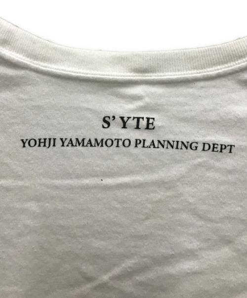 s'yte（サイト）s'yte (サイト) プリントTシャツ ホワイト サイズ:Lの古着・服飾アイテム