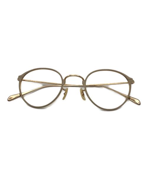 OLIVER PEOPLES（オリバーピープルズ）OLIVER PEOPLES (オリバーピープルズ) 眼鏡 ベージュ サイズ:46?23-140の古着・服飾アイテム