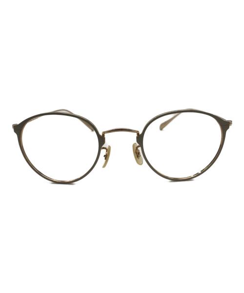 OLIVER PEOPLES（オリバーピープルズ）OLIVER PEOPLES (オリバーピープルズ) 眼鏡 ベージュ サイズ:46?23-140の古着・服飾アイテム