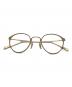 OLIVER PEOPLES（オリバーピープルズ）の古着「眼鏡」｜ベージュ