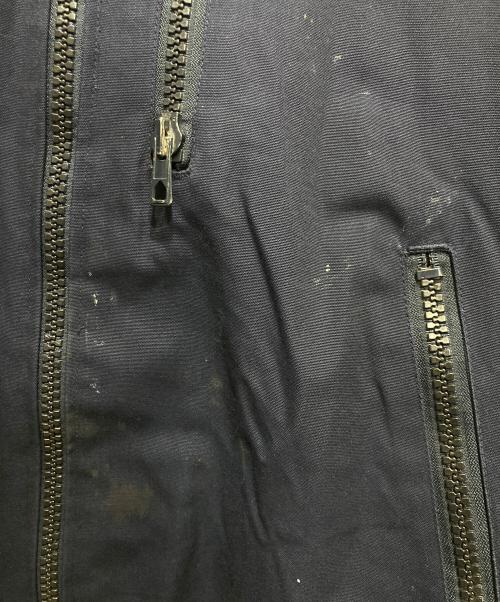 French Navy（フランス海軍）French Navy (フランス海軍) 90's デッキジャケット ネイビー サイズ:記載なしの古着・服飾アイテム