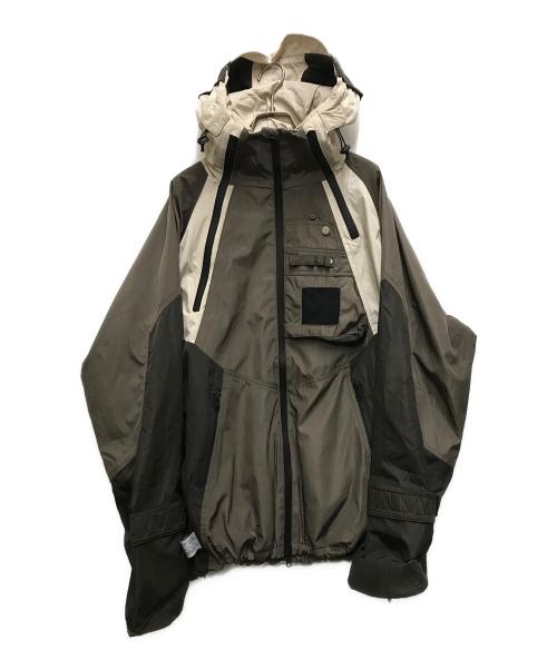 UNDERMYCAR（アンダーマイカー）UNDERMYCAR (アンダーマイカー) ナイロンジャケット ブラウン サイズ:FREEの古着・服飾アイテム