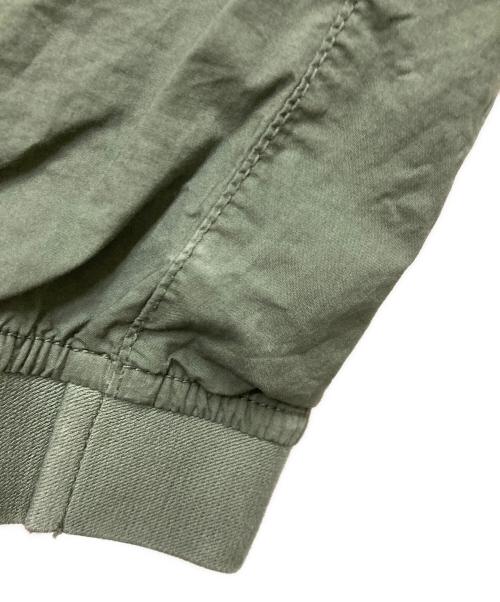 STONE ISLAND（ストーンアイランド）STONE ISLAND (ストーンアイランド) ストレッチ ガーメントダイ テーパード カーゴパンツ カーキ サイズ:86cm (W34)の古着・服飾アイテム