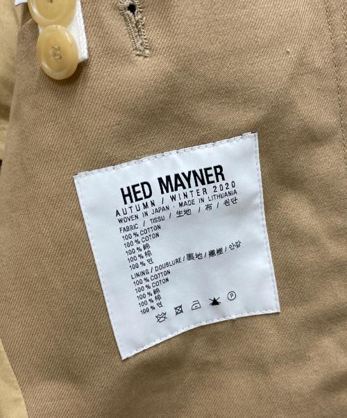 Hed Mayner（ヘド メイナー）Hed Mayner (ヘド メイナー) ステンカラーコート ベージュ サイズ:XSの古着・服飾アイテム
