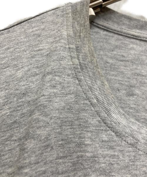 MM6 Maison Margiela（エムエムシックスメゾンマルジェラ）MM6 Maison Margiela (エムエムシックスメゾンマルジェラ) 切替Tシャツ グレー×ブルー サイズ:Sの古着・服飾アイテム