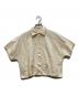 MM6 Maison Margiela（エムエムシックスメゾンマルジェラ）の古着「クロップドシャツ」｜ベージュ