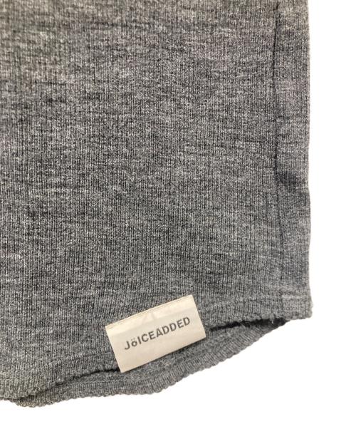 JOICEADDED（ジョイスアディッド）JOICEADDED (ジョイスアディッド) ノースリーブニット グレー サイズ:Freeの古着・服飾アイテム