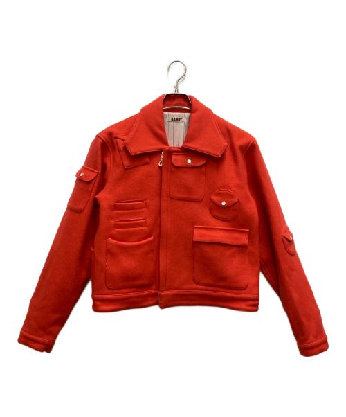 RANDY（ランディー）RANDY (ランディー) Arts Centre Pockets Blouson レッド サイズ:２の古着・服飾アイテム