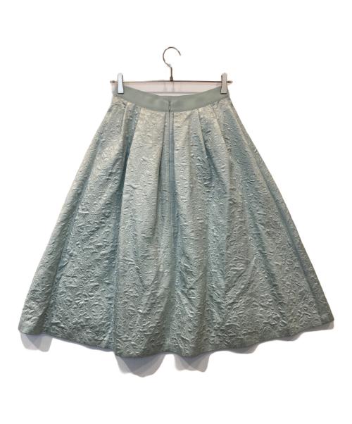 UNITED ARROWS TOKYO（ユナイテッドアローズトウキョウ）UNITED ARROWS TOKYO (ユナイテッドアローズトウキョウ) ジャガードスカート ライム サイズ:38 未使用品の古着・服飾アイテム