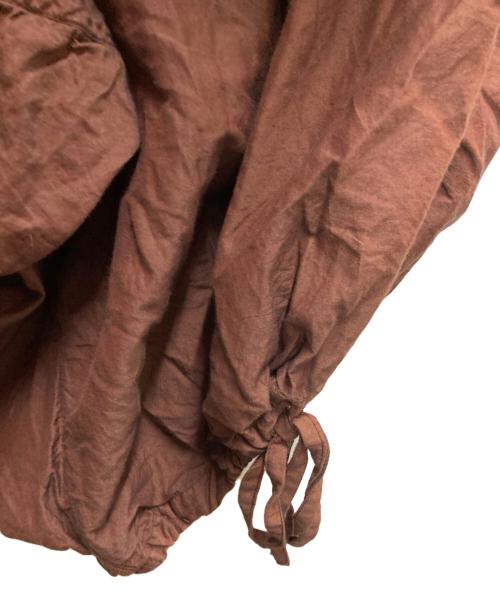 quitan（キタン）quitan (キタン) ドロストボリュームパンツ ブラウン サイズ:Ｆの古着・服飾アイテム