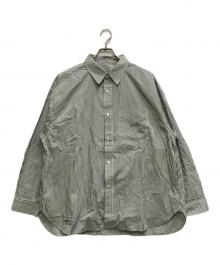 FreshService（フレッシュサービス）の古着「CORPORATE UNIFORM L/S SHIRT」｜グリーン