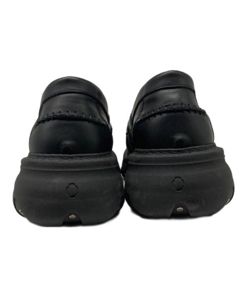 PHILEO（フィレオ）PHILEO (フィレオ) MOCASSIN LEATHER ブラック サイズ:39の古着・服飾アイテム