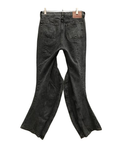 Y. PROJECT（ワイプロジェクト）Y. PROJECT (ワイプロジェクト) evergreen banana jeans ブラック サイズ: 71cm (W28)の古着・服飾アイテム