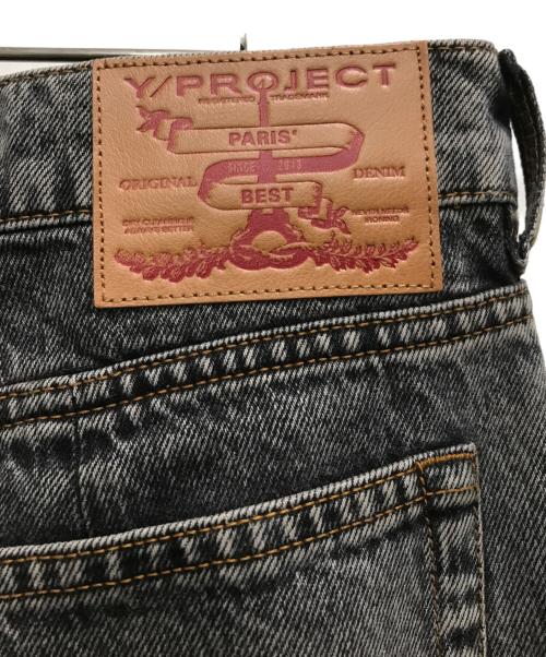 Y. PROJECT（ワイプロジェクト）Y. PROJECT (ワイプロジェクト) evergreen banana jeans ブラック サイズ: 71cm (W28)の古着・服飾アイテム