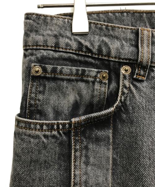 Y. PROJECT（ワイプロジェクト）Y. PROJECT (ワイプロジェクト) evergreen banana jeans ブラック サイズ: 71cm (W28)の古着・服飾アイテム