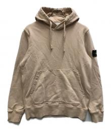 STONE ISLAND（ストーンアイランド）の古着「ガーメントダイ プルオーバースウェットパーカ」｜ピンク