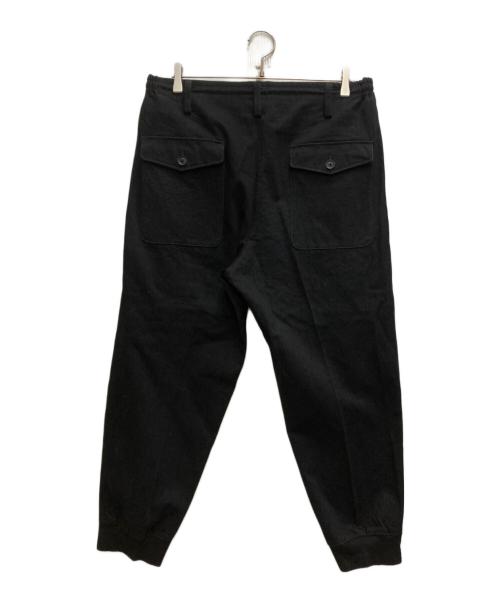 Yohji Yamamoto pour homme（ヨウジヤマモト プールオム）Yohji Yamamoto pour homme (ヨウジヤマモト プールオム) 2タックイージーデニムパンツ ブラック サイズ:2の古着・服飾アイテム