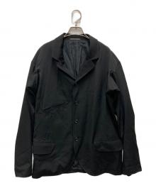 Yohji Yamamoto pour homme（ヨウジヤマモト プールオム）の古着「ウールギャバ4Bジャケット」｜ブラック