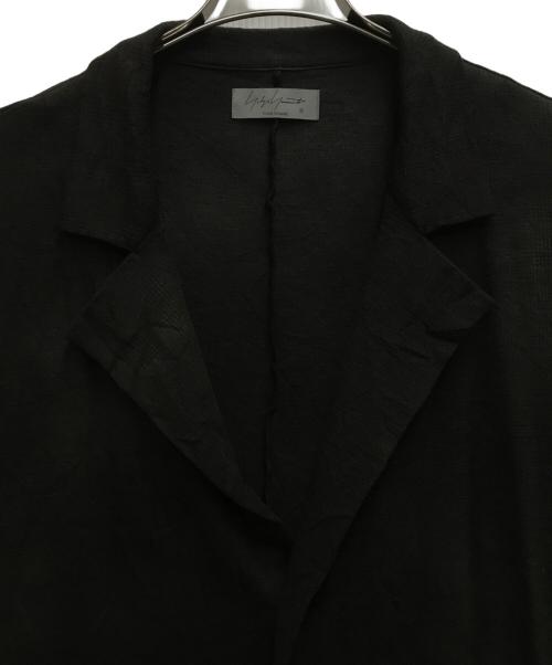 Yohji Yamamoto pour homme（ヨウジヤマモト プールオム）Yohji Yamamoto pour homme (ヨウジヤマモト プールオム) CHECK JQ SPECKLED DYE BIG CARDIGAN Y ブラウン サイズ:3の古着・服飾アイテム
