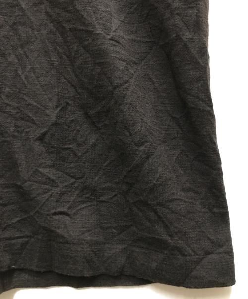 Yohji Yamamoto pour homme（ヨウジヤマモト プールオム）Yohji Yamamoto pour homme (ヨウジヤマモト プールオム) CHECK JQ SPECKLED DYE BIG CARDIGAN Y ブラウン サイズ:3の古着・服飾アイテム