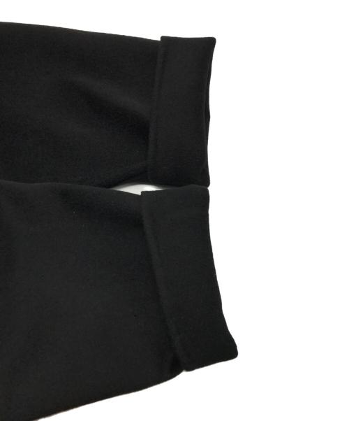 ok.soon（オクスン）ok.soon (オクスン) ライトメルトンコート ブラック サイズ:SIZE 1の古着・服飾アイテム