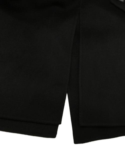 ok.soon（オクスン）ok.soon (オクスン) ライトメルトンコート ブラック サイズ:SIZE 1の古着・服飾アイテム