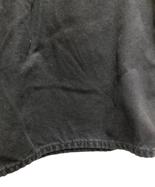 stussy（ステューシー）stussy (ステューシー) Washed Canvas Big Ol Shorts ブラック サイズ: 76cm (W30)の古着・服飾アイテム