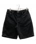 stussy（ステューシー）の古着「Washed Canvas Big Ol Shorts」｜ブラック