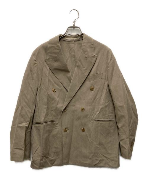 COUTURE D`ADAM（​クチュール・ド・アダム）COUTURE D`ADAM (​クチュール・ド・アダム) ダブルブレスジャケット ベージュ サイズ:38の古着・服飾アイテム