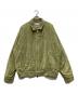 YOKE（ヨーク）の古着「LOOSED ZIP BLOUSON」｜グリーン