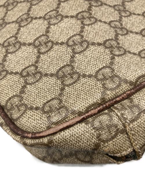 GUCCI（グッチ）GUCCI (グッチ) PVC ショルダーバッグ ベージュの古着・服飾アイテム