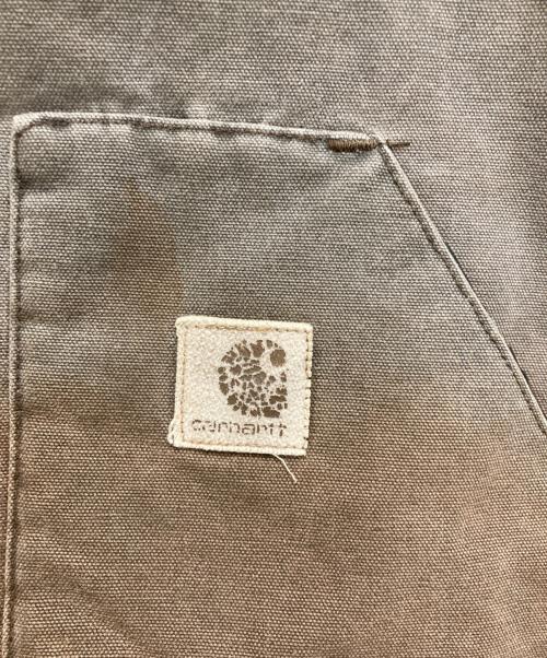 CarHartt（カーハート）CarHartt (カーハート) 90sフェードダックベスト ブラウン サイズ:Ⅼの古着・服飾アイテム