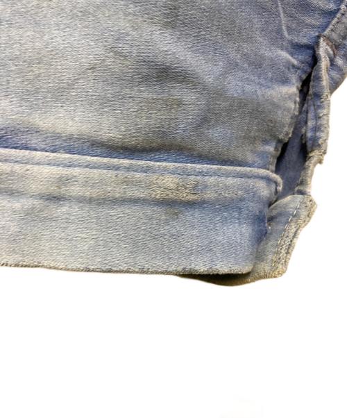 LE MONT ST MICHEL（ル・モンサンミッシェル）LE MONT ST MICHEL (ル・モンサンミッシェル) 50sモールスキンジャケット ブルー サイズ:不明の古着・服飾アイテム