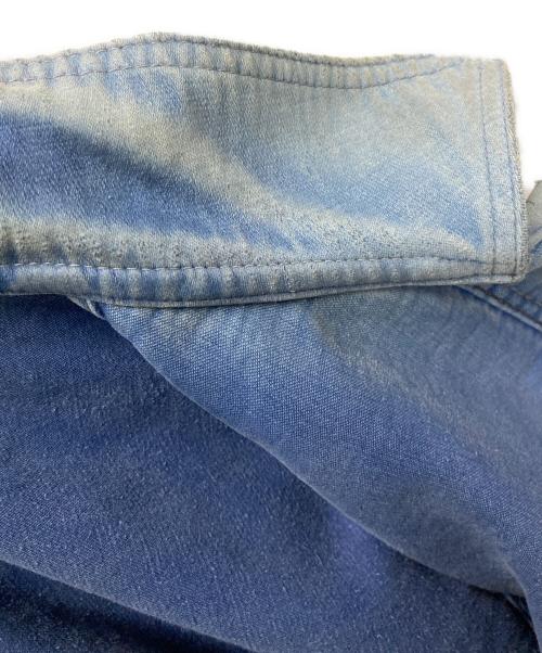 LE MONT ST MICHEL（ル・モンサンミッシェル）LE MONT ST MICHEL (ル・モンサンミッシェル) 50sモールスキンジャケット ブルー サイズ:不明の古着・服飾アイテム