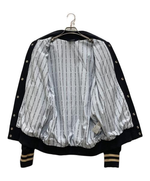 SPECIAL GUEST（スペシャルゲスト）SPECIAL GUEST (スペシャルゲスト) SG Cash Logo Stadium Jacket ネイビー サイズ:Lの古着・服飾アイテム