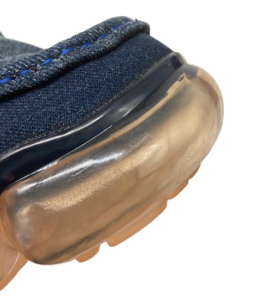 grounds JEWELRY（グラウンズ ジュエリー）grounds JEWELRY (グラウンズ ジュエリー) YUEQI QI (ユェチ チ) recycled denim loafer インディゴ サイズ:25.5cmの古着・服飾アイテム
