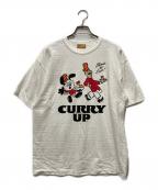HUMAN MADE×Curry Up×VERDYヒューマンメイド×カリーアップ×ヴェルディ）の古着「トリプルコラボTee」｜ホワイト