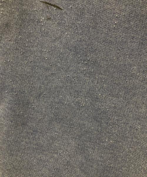 Eddie Bauer（エディーバウアー）Eddie Bauer (エディーバウアー) 90sダメージリメイクスウェット ブルー サイズ:XLの古着・服飾アイテム